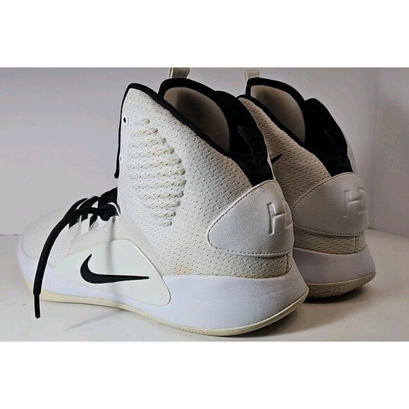 Nike Zoom Hyperdunk X TB White Black Basketball Shoes AR0467-100 Men Sz 13 2018 main image 12
